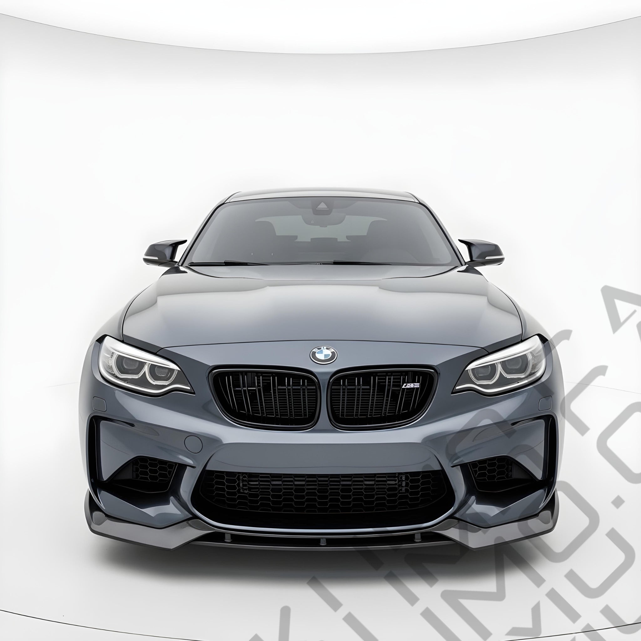 BMW M2 F87 (OG) - V-style carbon frontlip 2-piece